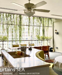 Cửa kính xếp trượt cho phòng khách