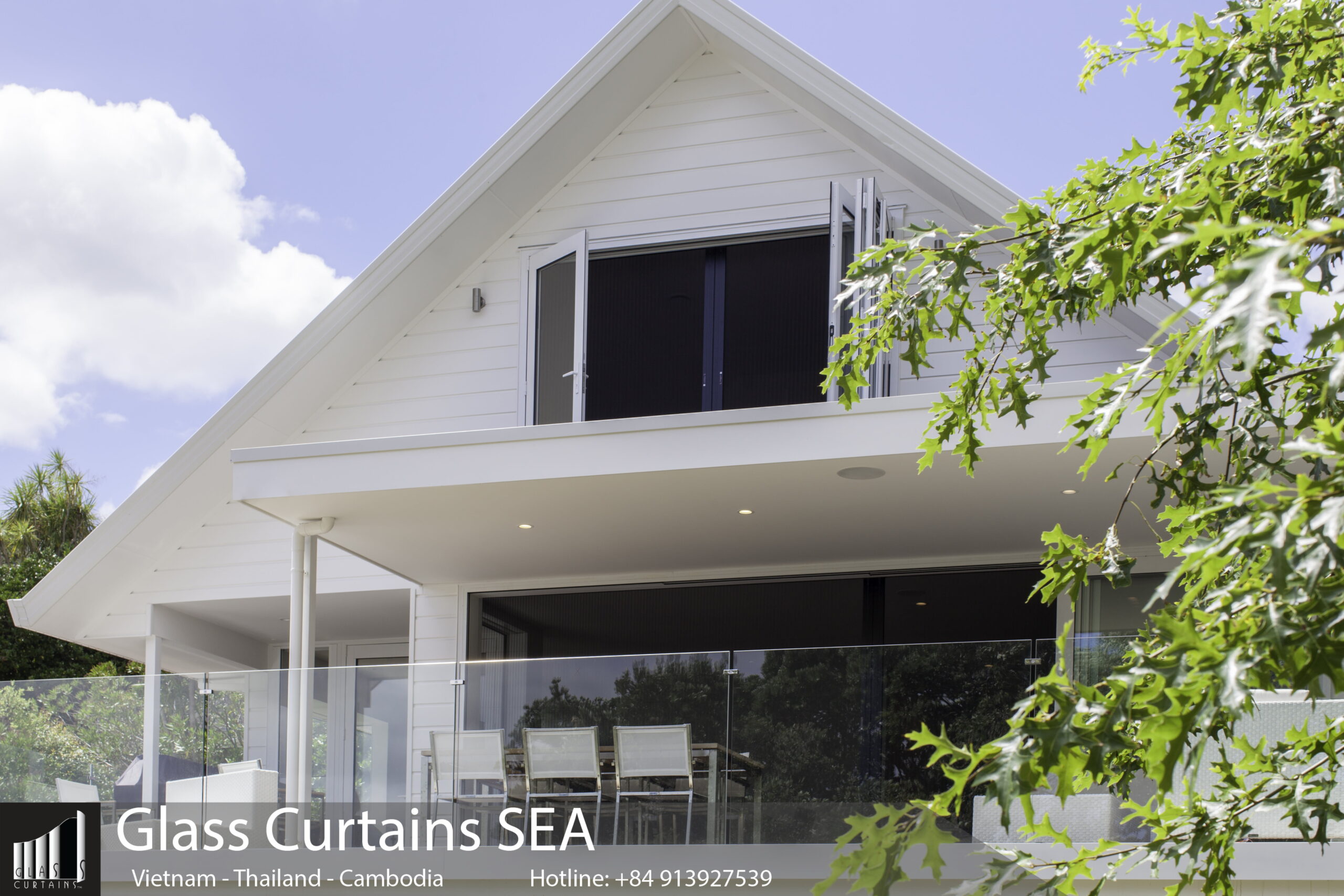 Cửa lưới chống muỗi dạng xếp - Loại lưới đôi