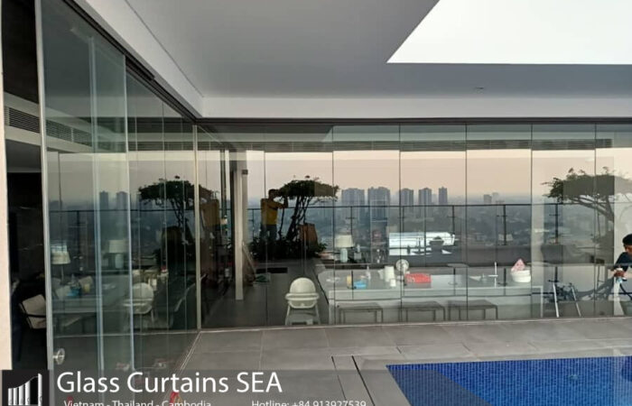 10 Mẫu lan can kính đẹp cho không gian sang trọng