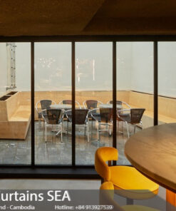 Giải pháp cửa kính trượt cho phòng khách nhỏ hẹp