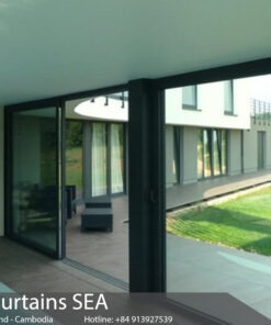 Alternative view of Cửa kính lùa 2 cánh 2 ray