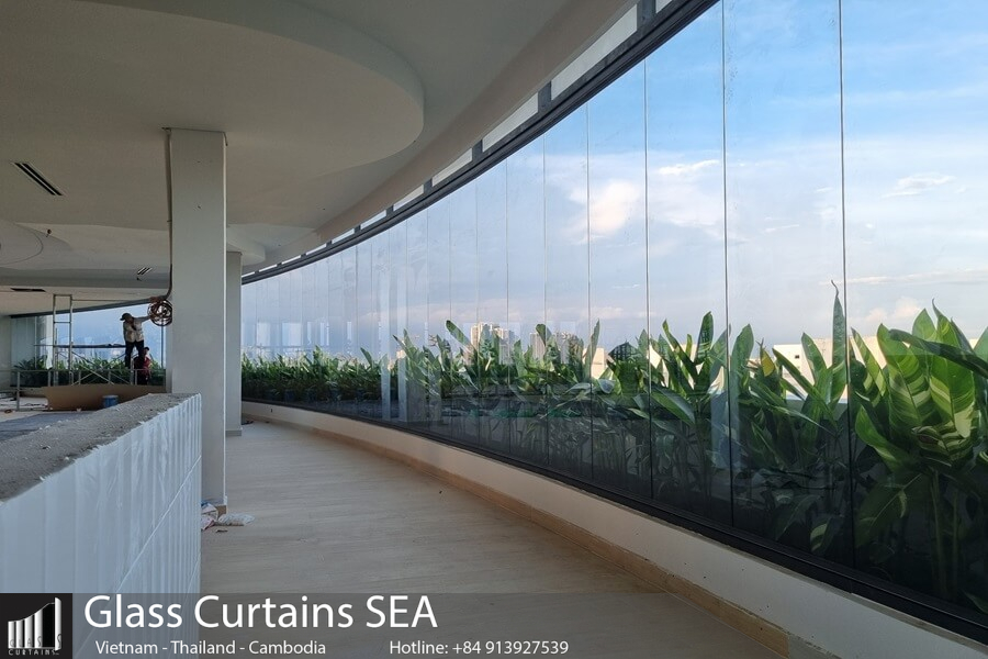 Cửa kính cường lực không khung