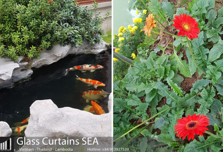 Cửa lưới chống muỗi tại biệt thự Vinhomes Riverside Long Biên – Giải pháp bảo vệ sức khỏe tối ưu