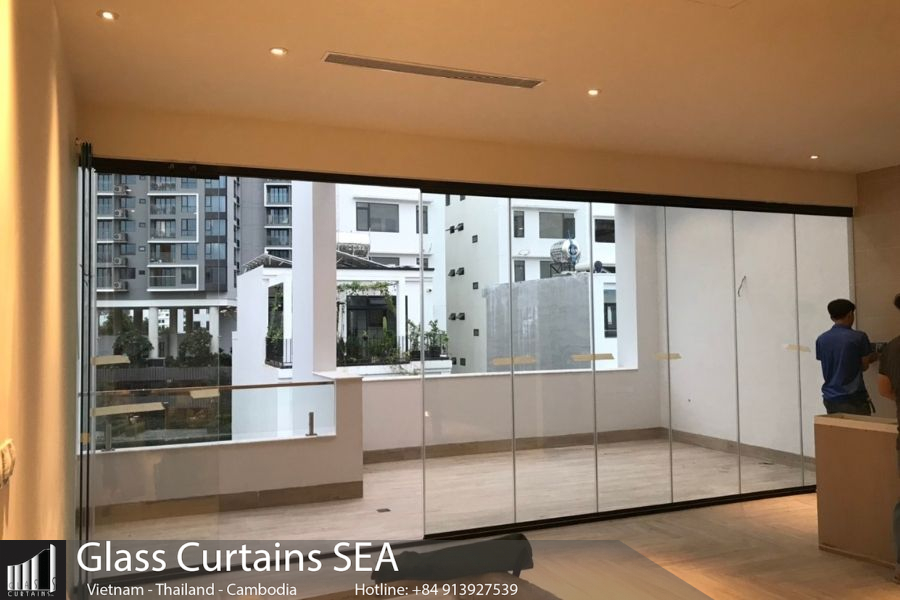 Thi công cửa kính cường lực tại Cần Thơ