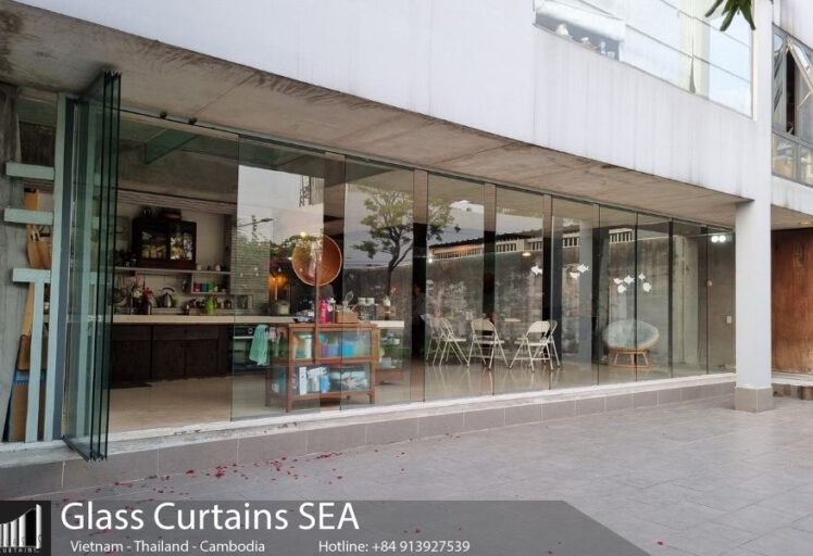 Sử dụng cửa kính trong thiết kế căn hộ cao cấp