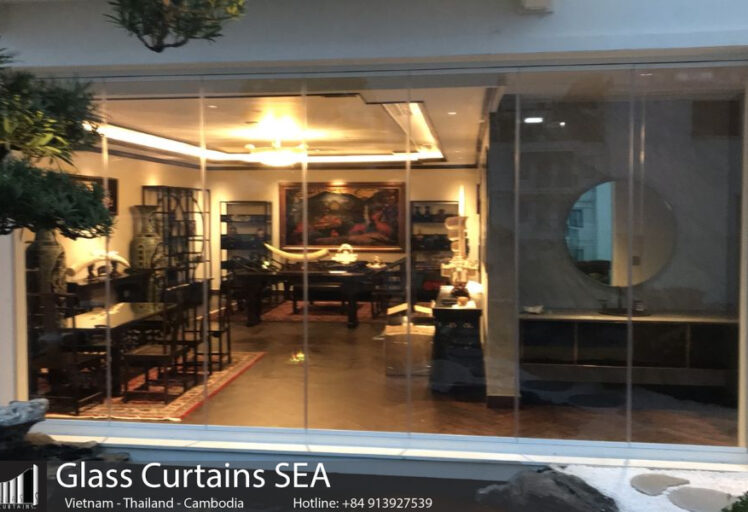 glass curtains sea 40