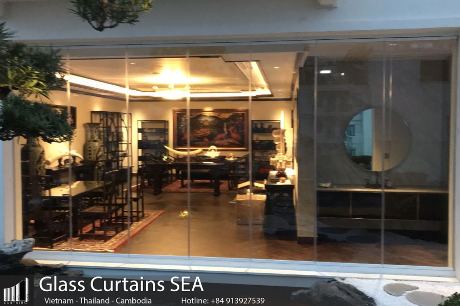 glass curtains sea 40