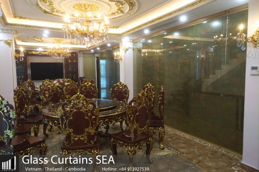 glass curtains sea 50