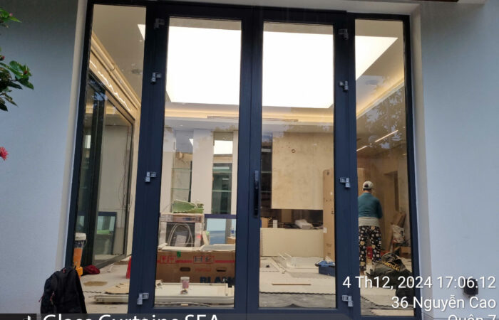Lắp đặt cửa kính hộp cách âm tại Hồ Chí Minh